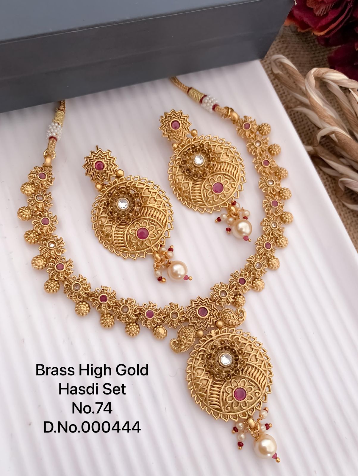 71 Brass High Gold Hasadi Set Wholesale Shop In Surat
